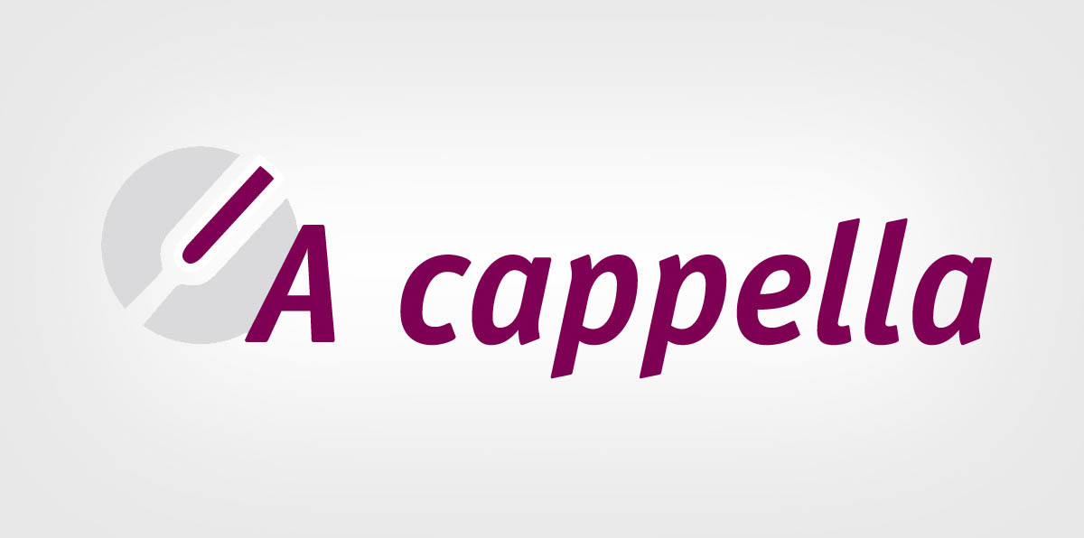 A cappella Logo