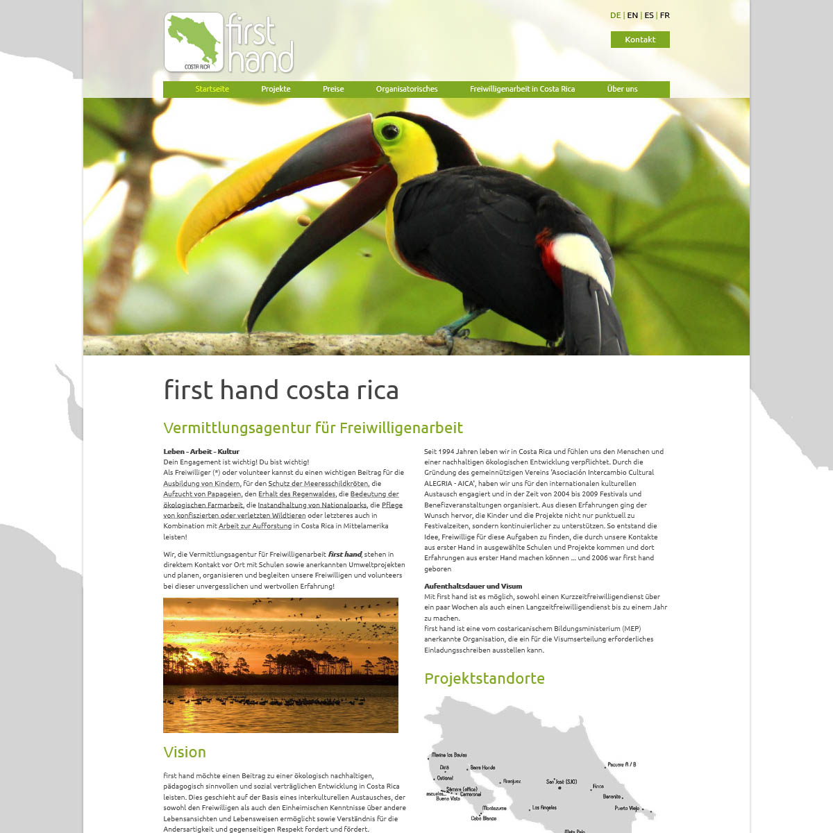 Webdesign first hand costa rica